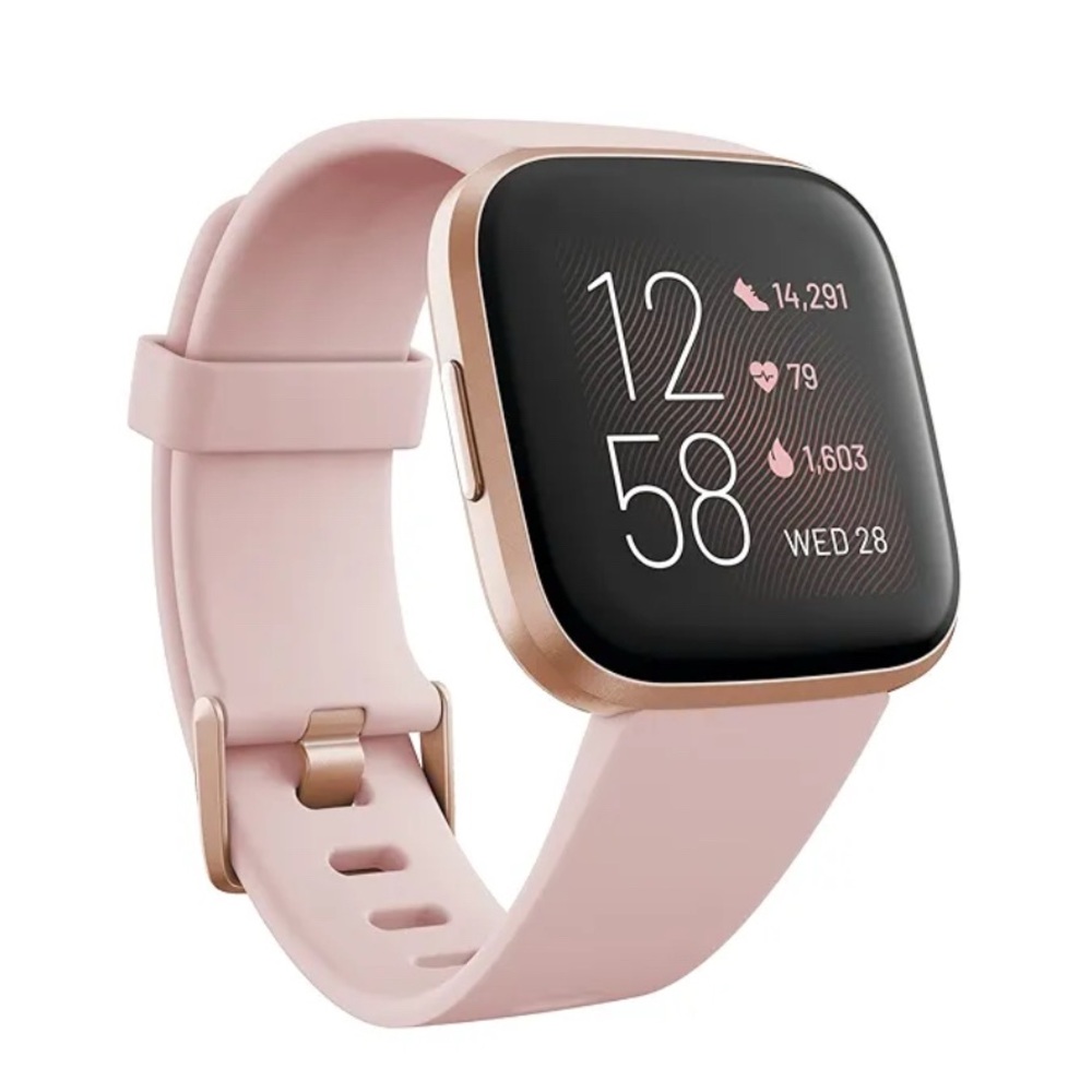 NEW! Fitbit Versa 2 Pink Smartwatch